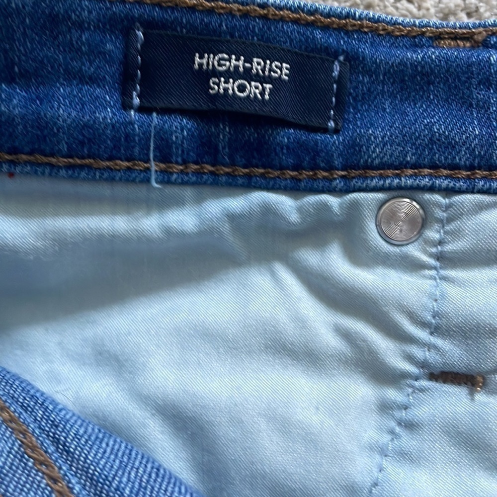 J. Crew High Rise Button Front JeanShort - Picture 7 of 13